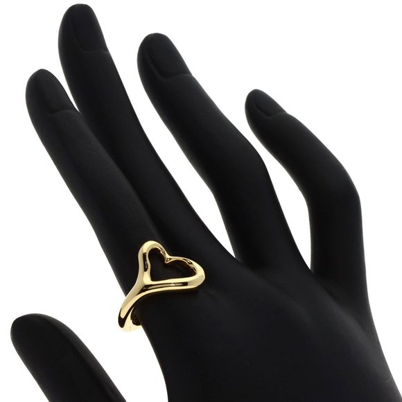 Tiffany & Co. Heart Ring, 18K Yellow Gold, Women's, TIFFANY - Picture 6 of 7